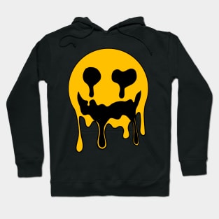 melting smile face graphic sublimation Hoodie